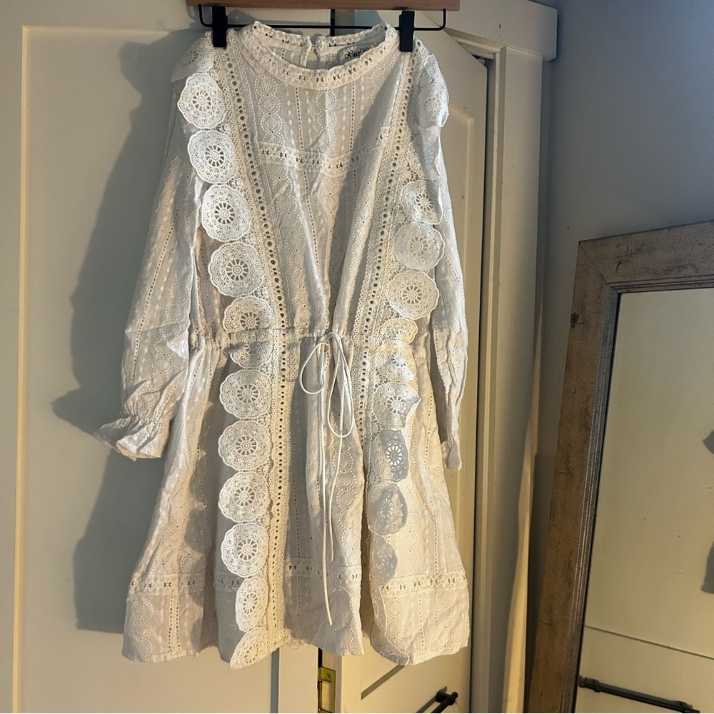 Vintage White Mini Dress